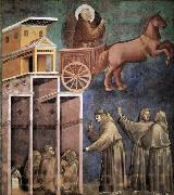 Giotto, Vision of the Flaming Chariot
